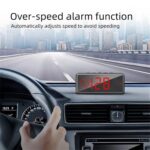 C79 Dispositivo de advertencia de exceso de velocidad HUD multifuncional para vehículos con velocímetro GPS - Imagen 3