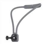 K08-1C Soporte portátil para cámara deportiva con montura de cuello, accesorio versátil para vlogs