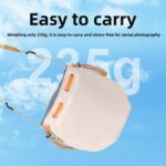 Bolsa bandolera de cuero impermeable de gran capacidad DJ-65 con cordón ajustable, For DJI Neo 2 / Neo - Imagen 5