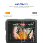 2 juegos de protectores de pantalla de vidrio templado ENKAY de 0,2 mm y dureza 9H para la cámara frontal y trasera., For GoPro LIT HERO - Imagen 4