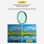 Protector de lente para DJI Osmo Action 6, CPL Filter - Imagen 3