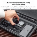 Bolsa de almacenamiento portátil multifuncional para cámara de acción, For DJI Osmo Action 6 Black - Imagen 4