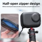 Mini bolsa de almacenamiento corporal con media cremallera, For DJI Osmo Action 6 Half-zipper - Imagen 4