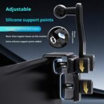 Soporte para teléfono de coche extensible y ajustable con soporte de carga fuerte P1 - Imagen 4