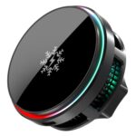 Soporte de teléfono para coche S32 de carga rápida, 15 W, con refrigeración por semiconductores, cargador inalámbrico magnético para coche