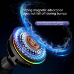 Soporte de teléfono para coche S32 de carga rápida, 15 W, con refrigeración por semiconductores, cargador inalámbrico magnético para coche - Imagen 4