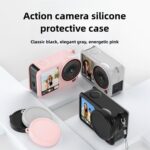 Tapa protectora de silicona para el objetivo de cámaras de acción, For DJI Osmo Action 6 - Imagen 2