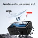 Protector de pantalla de vidrio templado curvo con lente integrado, For DJI Osmo Action 6 - Imagen 5