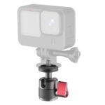 Mini base de montaje panorámica con rótula metálica y rotación de 360 ​​grados., Metal Ball Head - Imagen 2