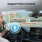 Adaptador USB M25 Bluetooth 5.4 AI Box 2 en 1 para CarPlay/Android Auto, con conexión por cable a inalámbrico para coche - Imagen 3