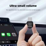 Adaptador USB M25 Bluetooth 5.4 AI Box 2 en 1 para CarPlay/Android Auto, con conexión por cable a inalámbrico para coche - Imagen 5