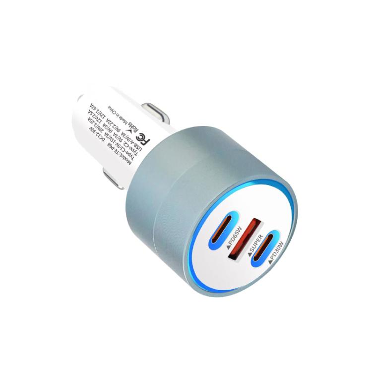 SYA003181701A.jpg TE-P68 125W PD65W Tipo-C x 2 + Cargador de coche USB Buck Boost apto para portátiles, TE-P68 125W - Imagen 1
