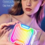 JMARY FM-428RGB Para fotografía/videografía Luz de relleno magnética Luz LED RGB portátil - Imagen 2