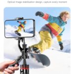 Trípode automático extensible F06 Travel de 1300 mm con despliegue de un solo toque y soporte para palo selfie. - Imagen 2