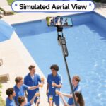 Trípode automático extensible F06 Travel de 1300 mm con despliegue de un solo toque y soporte para palo selfie. - Imagen 4