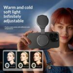D13 para teléfono, luz de relleno LED portátil, 3 modos de color, anillo magnético para fotografía. - Imagen 3