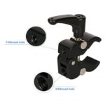 Pinza de sujeción para fotografía Z039 con rosca de 1/4 y 3/8, tipo alicates de cangrejo, para cámaras DSLR. - Imagen 4