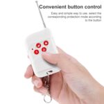 Control remoto inalámbrico 433MHz 12V llavero de telecontrol para PSTN GSM sistema de alarma de seguridad antirrobo para el hogar - Imagen 4
