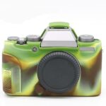 Richwell silicona suave TPU piel cuerpo goma Cámara funda bolsa cubierta completa para cámara Digital Fujifilm Fuji X-T100, For Fuji X-T100 - Imagen 2