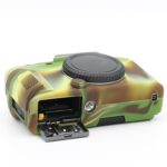 Richwell silicona suave TPU piel cuerpo goma Cámara funda bolsa cubierta completa para cámara Digital Fujifilm Fuji X-T100, For Fuji X-T100 - Imagen 4