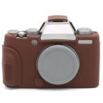 Richwell silicona suave TPU piel cuerpo goma Cámara funda bolsa cubierta completa para cámara Digital Fujifilm Fuji X-T100, For FUJI XT100
