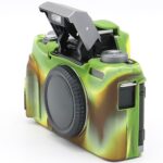 Richwell silicona suave TPU piel cuerpo goma Cámara funda bolsa cubierta completa para cámara Digital Fujifilm Fuji X-T100, For FUJI XT100 - Imagen 4