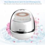 Duosi DY-103 USB recargable cepillo de limpieza facial eléctrico impermeable facial limpieza profunda de poros masajeador exfoliante aceite suciedad espinillas eliminar - Imagen 5