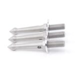 Púas de pie de acero inoxidable para trípode profesional 3PCS - Imagen 2