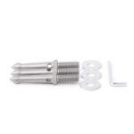Púas de pie de acero inoxidable para trípode profesional 3PCS - Imagen 5