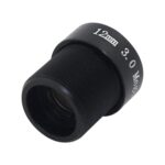 Weesee 3MP 12mm M12 26,2 grados de ángulo de visión horizontal, F2.0 lente de CCTV de placa IR fija Lris para cámara de seguridad HD - Imagen 3