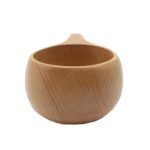 Vajilla De Madera Hecha A Mano Taza De Madera Verde, 101-200ml - Imagen 4