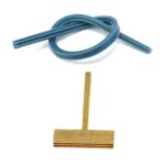 Cabezal de soldador en forma de T, herramienta de soldadura de cable de cristal líquido de cobre, 30W - Imagen 2