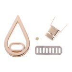 2 PCS Bloqueo de hardware para bolsos Bloqueo giratorio - Imagen 5