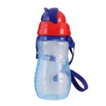 Botella de alimentación de agua para bebés con pajita, tazas portátiles de ahorro de dibujos animados, botellas deportivas, tazas de alimentación para bebés