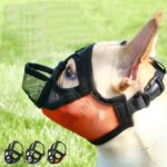 Máscara para cubrir la boca de Bulldog para mascotas, suministros para mascotas, versión con lengua afuera, XS - Imagen 5