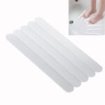 50 Uds escaleras y escalones cinta antideslizante cuarto de baño ducha tira antideslizante bañera pegatinas antideslizantes transparentes, Transparent Anti-slip Stickers