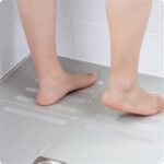 50 Uds escaleras y escalones cinta antideslizante cuarto de baño ducha tira antideslizante bañera pegatinas antideslizantes transparentes, Transparent Anti-slip Stickers - Imagen 2