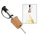 20 piezas tapón de vino de corcho dispensador de pico de desvío de vino de acero inoxidable