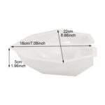 3 UNIDS Diamond Love DIY Cake Molde de Silicona Esponja Herramienta para Hornear Molde de Postre de Mousse de Gasa - Imagen 4
