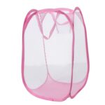 3 uds plegable Pop-Up bolsa de lavado cesta para la colada bolsa cesto de malla de almacenamiento Pueple cesta para ropa sucia - Imagen 5