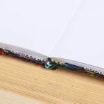 Papelería creativa, cuaderno con escamas de pescado y letras, Bloc de notas para oficina y negocios con tapa de lentejuelas - Imagen 4