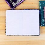 Papelería creativa, cuaderno con escamas de pescado y letras, Bloc de notas para oficina y negocios con tapa de lentejuelas - Imagen 5