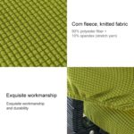 Funda elástica universal para silla de oficina., Back Cover + Cushion Cover - Imagen 3