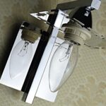 Lámpara de pared de cristal del pasillo del pasillo de la sala de estar del dormitorio moderno simple creativo de una sola cabeza con fuente de luz LED de 5W - Imagen 2