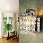 Lámpara de pared de cristal del pasillo del pasillo de la sala de estar del dormitorio moderno simple creativo de una sola cabeza con fuente de luz LED de 5W - Imagen 4