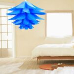 Pantalla de lámpara LED Lotus de moda y moda ambiental, entrega de color aleatorio