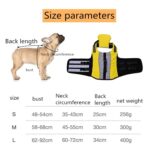 Chaleco salvavidas para mascotas, Airbag, traje de baño inflable de seguridad plegable para perros, L - Imagen 5
