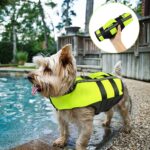 Chaleco salvavidas con Airbag para mascotas, traje de baño de seguridad portátil plegable inflable para perros al aire libre, M