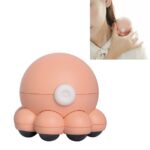 Masajeador de hombros y cuello de pulpo pequeño, masajeador Cervical de compresión caliente multifuncional para el hogar