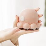Masajeador de hombros y cuello de pulpo pequeño, masajeador Cervical de compresión caliente multifuncional para el hogar - Imagen 5